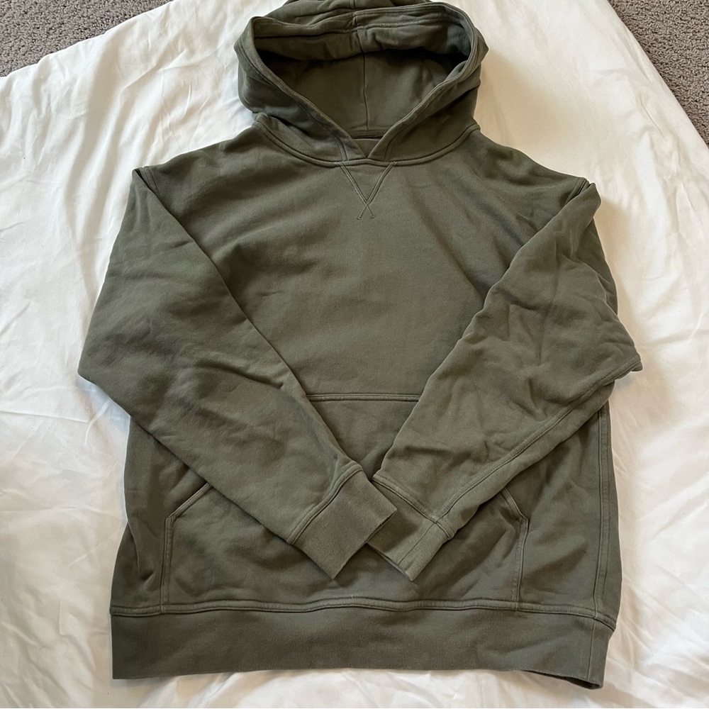 Lululemon All Yours Hoodie Grey Sage Size 10